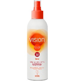 Vision beste zonnebrand spray factor 30 test