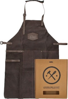 Old West BBQ schort leer