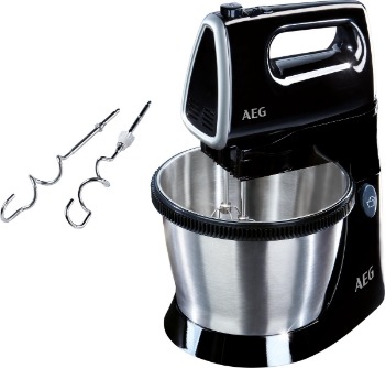 AEG handmixer met voet en kom