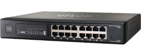 Professionele router 16 ethernet poorten Cisco