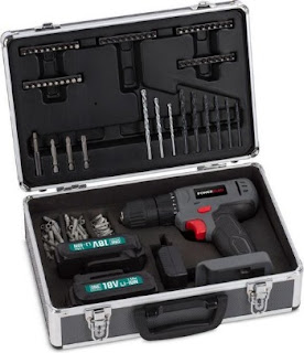 Accu schroefboormachine PowerPlus