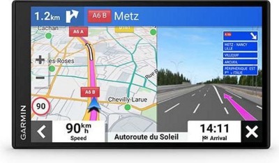 Rijbaan begeleiding Garmin navigatiesysteem auto