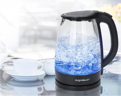 Glazen waterkoker met led verlichting Aigostar