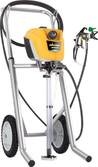 Wagner airless verfspuit op wielen