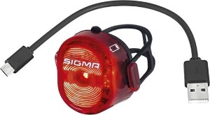 Sigma achterlampje fiets oplaadbaar