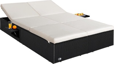Tweepersoons ligbed tuin Deuba