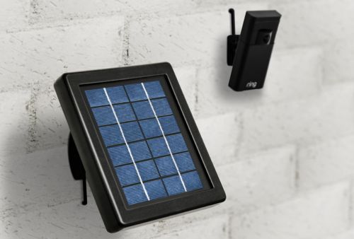 Ring slimme outdoor camera op zonne energie Ring slimme outdoor camera op zonne energie