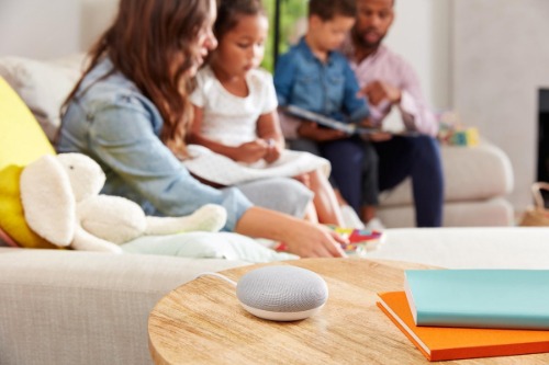 Google Nest Mini smart speaker Google Nest Mini smart speaker