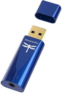 Beste koptelefoonversterker AudioQuest Dragonfly hoofdtelefoon versterker