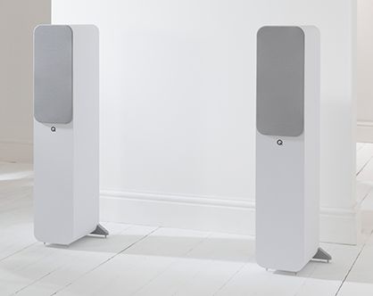 Beste zuilspeakers test: Q Acoustics zuil luidsprekers beste koop bij zuil speakers