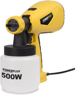 Beste verfspuit test Powerplus elektrisch verfpistool