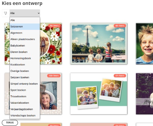 Fotoboek ontwerpen Fotofabriek