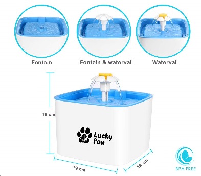 Lucky Paw drinkfontein voor huisdieren Lucky Paw drinkfontein voor huisdieren