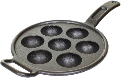 Lodge Pro-logic aebleskiver Deense poffertjes pan Lodge Pro-logic aebleskiver Deense poffertjes pan
