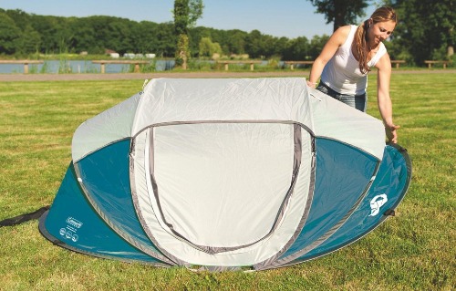 Coleman pop up tent