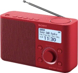 Portable DAB radio Sony