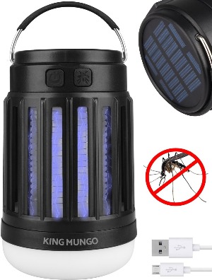 Kampeerlamp / anti muggen lamp King Mungo Kampeerlamp / anti muggen lamp King Mungo
