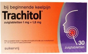 Trachitol tegen keelpijn