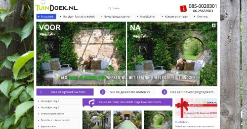 Beste tuinposter aanbieder Tuindoek