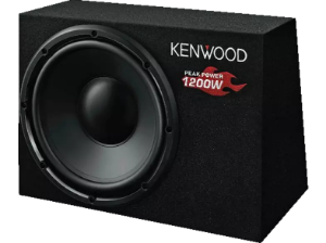 Autosubwoofer in kast Kenwood