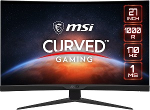 MSI 27 inch gaming monitor curved