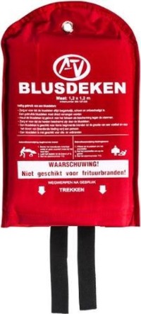 Nofire branddeken blusdeken in verpakking