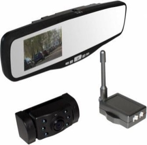 Pro-User draadloze achteruitrijcamera bluetooth met spiegeldisplay