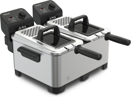 Tefal friteuse dubbel Tefal frituurpan dubbel