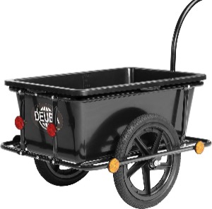 Goedkope fietsaanhanger 90 liter Deuba