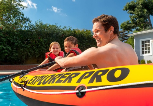Intex Explorer Pro opblaasboot 3 personen Intex Explorer Pro opblaasboot 3 personen