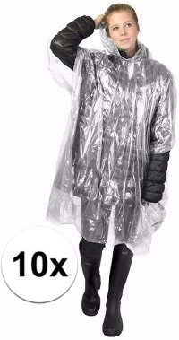 Goedkope poncho eenmalig gebruik