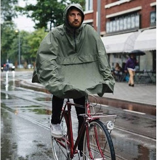 AGU Grant regenponcho fiets
