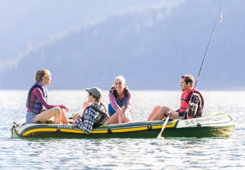 Intex Seahawk 4 (opblaasboot 4 personen) Intex Seahawk 4 (opblaasboot 4 personen)