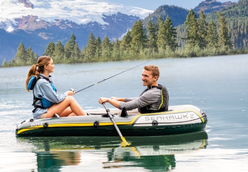 Intex Seahawk 2 (opblaasbare 2 persoons boot) Intex Seahawk 2 (opblaasbare 2 persoons boot)