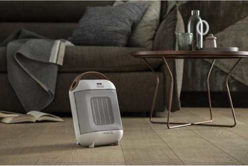 Kleine mobiele keramische kachel DeLonghi