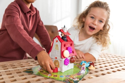 Spel kleuters Knibbel Knabbel Knuisje