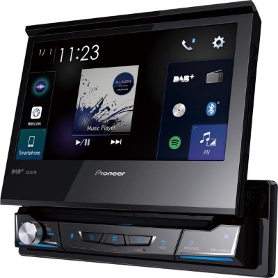 Pioneer autoradio enkel din met scherm