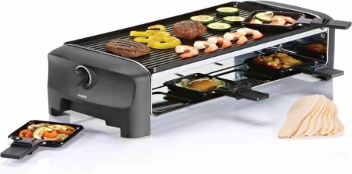 Princess gourmetstel met grillplaat en vlakke plaat (omkeerbaar)