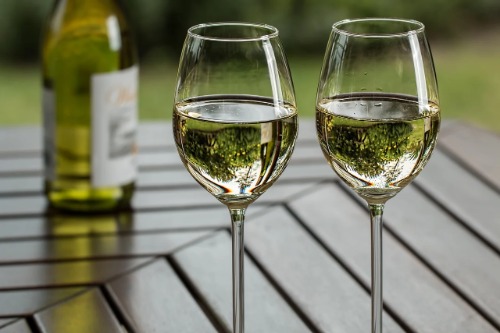 beste witte wijn glas