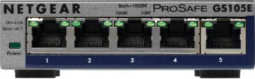 Netgear netwerk switch 5 ethernet poorten Netgear netwerk switch 5 ethernet poorten