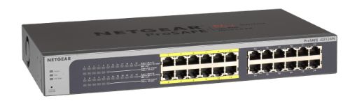 Netgear netwerk switch 24 ethernet poorten Netgear netwerk switch 24 ethernet poorten