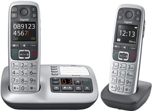 Vaste telefoon DECT Gigaset met 2 handhelds Vaste telefoon DECT Gigaset met 2 handhelds