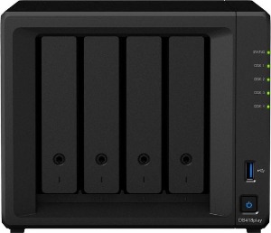 Synology NAS met 4 harde schijven