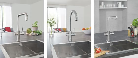 Kokend water kraan Grohe