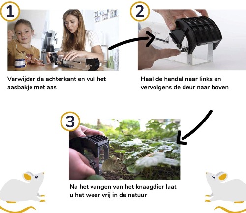 Handleiding diervriendelijke muizenval Handleiding diervriendelijke muizenval