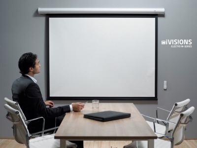 ivisions projectiescherm beamer