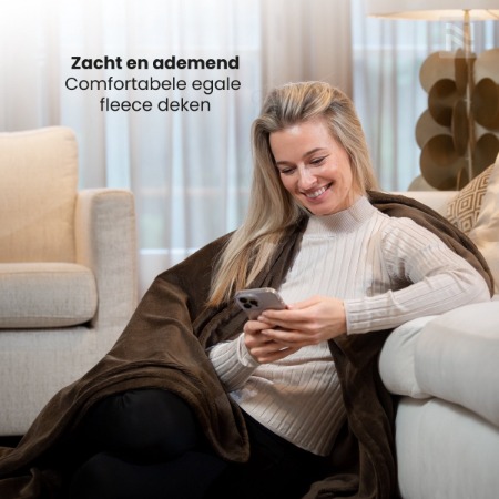 Nuvoo elektrisch fleece deken