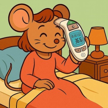 Infrarood thermometer voor contactloos koorts meten