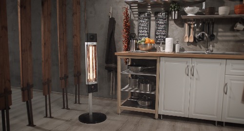 Energiezuinige elektrische kachel infrarood Veito