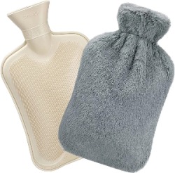 Kruik (rubber) met hoes Meisterhome